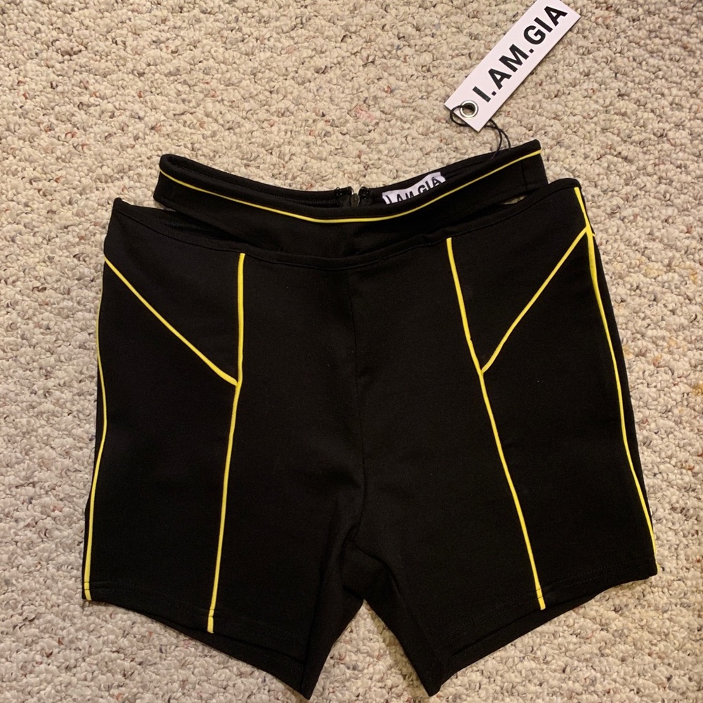 Cut out bike shorts